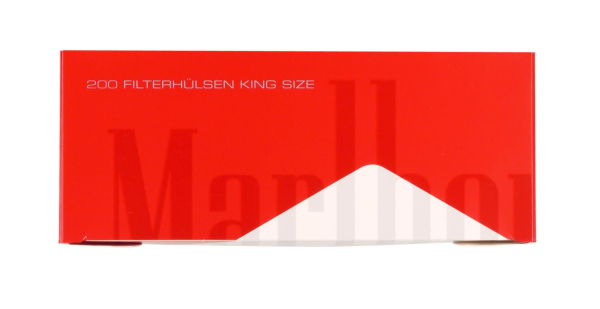 Zigarettenhülsen "Marlboro Rot" 200Stk